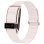 Pulsera de actividad Blossom S18 Bluetooth LED digital Rosa 45 días IP68 ritmo cardíaco oxígeno sueño