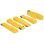 Brida de velcro DeLOCK amarilla 20 mm x 300 mm