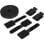 Sharkoon OfficePal Kabelorganizer - 136 Teile Schwarz