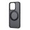 Capa Baseus SkyRing 360° com suporte e vidro temperado preta para iPhone 15