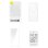 Funda para móvil Baseus ARSJ010602 Magnética Transparente PC con cristal templado para iPhone 13