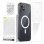 Funda para móvil Baseus ARSJ010602 Magnética Transparente PC con cristal templado para iPhone 13
