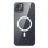 Funda para móvil Baseus ARSJ010602 Magnética Transparente PC con cristal templado para iPhone 13