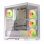 Caja PC Krux Exo White ATX RGB Torre Midi