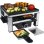 Raclette Steba RC 104 900 W 4 sartenes placa hierro fundido