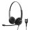 Casque Epos IMPACT SC 268 filaire USB avec réduction de bruit pour bureau, noir et argent