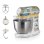 Batteuse Planétaire Ariete Positano 2400W 5.5L Acier Inoxydable
