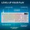 Clavier Logitech G G316 X 98 mécanique gaming RGB avec câble amovible Allemagne QWERTZ