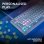 Clavier Logitech G G316 X 98 mécanique gaming RGB avec câble amovible Allemagne QWERTZ