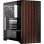 Boîtier PC Krux Palum Tour Midi ATX avec fenêtre noir et bois