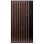 Boîtier PC Krux Palum Tour Midi ATX avec fenêtre noir et bois