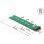 Adaptador Delock M.2 Key M macho a ranura M.2 para SSDs SATA y NVMe