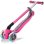 Scooter Infantil 3 en 1 Globber Go-Up Deluxe Lights LED Rosa