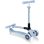 Monopattino bambino Globber Junior Eco 3 ruote LED azzurro