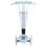 Monopattino bambino Globber Junior Eco 3 ruote LED azzurro