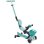 Vespa infantil GLOBBER Go-Up Baby Lights 360 Menta/Verde oscuro