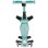Vespa infantil GLOBBER Go-Up Baby Lights 360 Menta/Verde oscuro