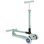 Monopattino bambino Globber Primo Foldable Plus 3 ruote LED verde chiaro
