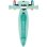 Patinete 3 en 1 Globber Go-Up Active Lights Scooter Verde tres ruedas