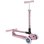 Monopattino Globber Primo Foldable Plus Lights Eco 3 ruote Berry