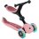 Monopattino Globber Go-Up Active Lights 360 3 ruote rosa neon