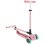 Monopattino Globber Go-Up Active Lights 360 3 ruote rosa neon