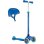 Patinete infantil Globber Primo Plus Lights Scooter 3 ruedas luces Azul oscuro