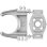 Clip pour tube Bosch PRO EPC-20 Ø 20 mm - Lot de 100