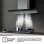 Campana extractora Hisense decorativa Inverter 90cm con Boost y LED