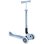 Patinete scooter Globber Primo Foldable Plus Lights Eco 3 ruedas celeste
