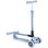 Patinete scooter Globber Primo Foldable Plus Lights Eco 3 ruedas celeste