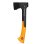 Hacha Universal Fiskars X-series X14 Xs 350 Mm Black/naranja, Acero Templado, Fibercomp, Filo Con Recubrimiento Antiadherente Y Protector De Hoja