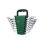 Bosch Juego 8 Llaves Dobles De Boca Fija 6-22 Mm Cromo-vanadio 1600a03hm8, Acabado Cromo Mate Resistente A La Corrosión, En Estuche