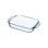 Pyrex Let's Share Fuente De Horno Rectangular De Vidrio Borosilicato 27 X 17 Cm, 1,4 L, Con Asas Anchas Y Grips. Apto Horno Hasta 300 °c Y Microondas/congelador