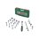 Juego Carraca 1/2" Bosch 26 Piezas 1600a039j7 Con Vasos, Extensiones Y Juntas. Mecanismo 72 Dientes, Ángulo 5°, Hasta 768 Nm, Compatible Iso 3315 E Iso 1174