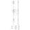 Serrure multipoints Stremler Assa Abloy TF3 3 points inox 1860 mm