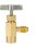 Llave De Servicio Botella Gas Ecológico Minus M1/4""sae-h7/16""