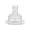 Thermobaby Emotion Biberón De Cristal 230 Ml Cuello Ancho Con Tetina Silicona Flujo Medio (m) Redonda, Sistema Anti-cólico, Sin Bpa, Apto 0-24 Meses, Tapa Protectora