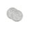 Fackelmann Set 2 X 10 Bandejas De Aluminio Para Escargots, 17,5 Cm, Redondas, Aptas Para Horno, Gris