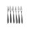 Fackelmann Conjunto Especial Para Escargots: 30 Bandejas De Aluminio Desechables (12 Cavidades), 6 Tenacillas/fork Y Pinzas De Acero Inoxidable, Para Cocinar Y Servir Al Horno