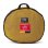 The North Face Base Camp Duffel L 95l Summit Gold/black, Bolsa De Viaje Y Deporte Con Correas Tipo Mochila, Tejido Resistente Y Cierre Superior