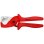 Coupe-tubes Knipex 90 25 185 Pour Tubes Plastiques Et Multicouches, Ø 12 À 25 Mm, Coupe Nette Et Sans Bavure