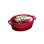 Cocotte Ovalada Pyrex Slow Cook Roja De 29 Cm Y 3,8 L, Hierro Fundido Esmaltado