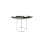 Vassoio Fackelmann Set Frutti di Mare Acciaio Inox Supporto Cromato 34,7 cm