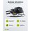 Stazione di saldatura Goobay 70W 480°C Nero