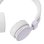 Auriculares Hama Freedom Lit III inalámbricos Bluetooth para llamadas y música lila y blanco