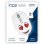 Ratón Inca IWM-245RB Ambidextro RF inalámbrico 1200 DPI Blanco