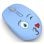 Ratón Inca IWM-245RM inalámbrico 1200 DPI ambidextro azul con receptor nano