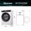 Lavatrice Hisense WF3S9043BW1 9Kg 1400rpm Bianco WiFi Inverter Carica Frontale