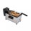 Freidora Jata JEFR1678 3L 2000W acero inoxidable con cestillo abatible